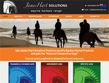 Tablet Screenshot of equineherbals.com